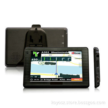 GPS with Bluetooth, AV-in, FM Function and Microsoft's Windows CE 5.0 Operating System